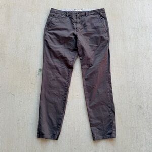 Perk Chino Pants Slim For Stretch Gray Men Size 36x32